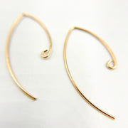 Gold Filled V Shape Ear Wire
